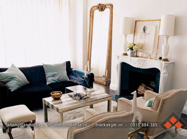 Thiết kế nội thất cho phòng khách nhỏ